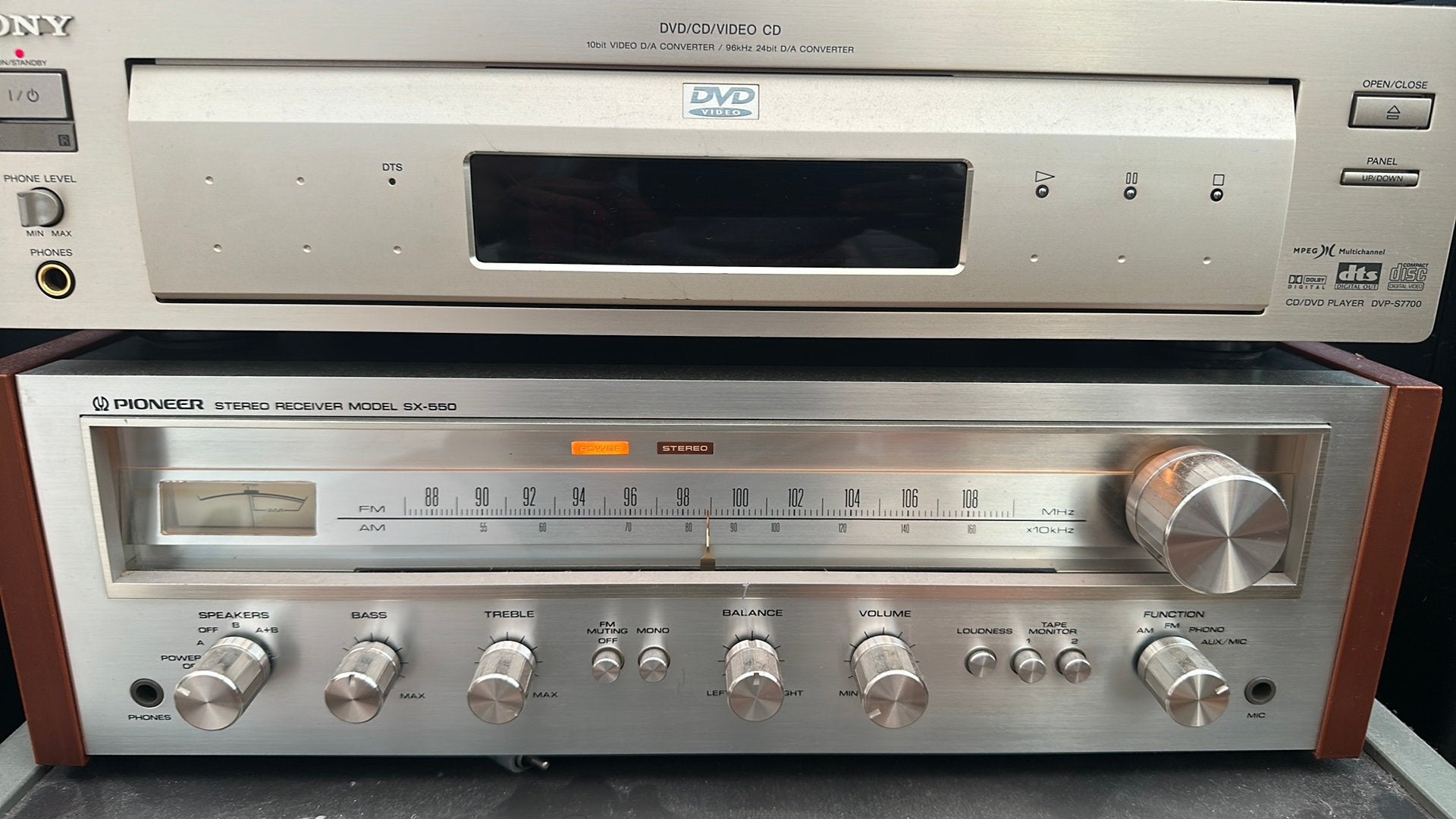 Pioneer receiver SX 550, Ophalen, Zo goed als nieuw