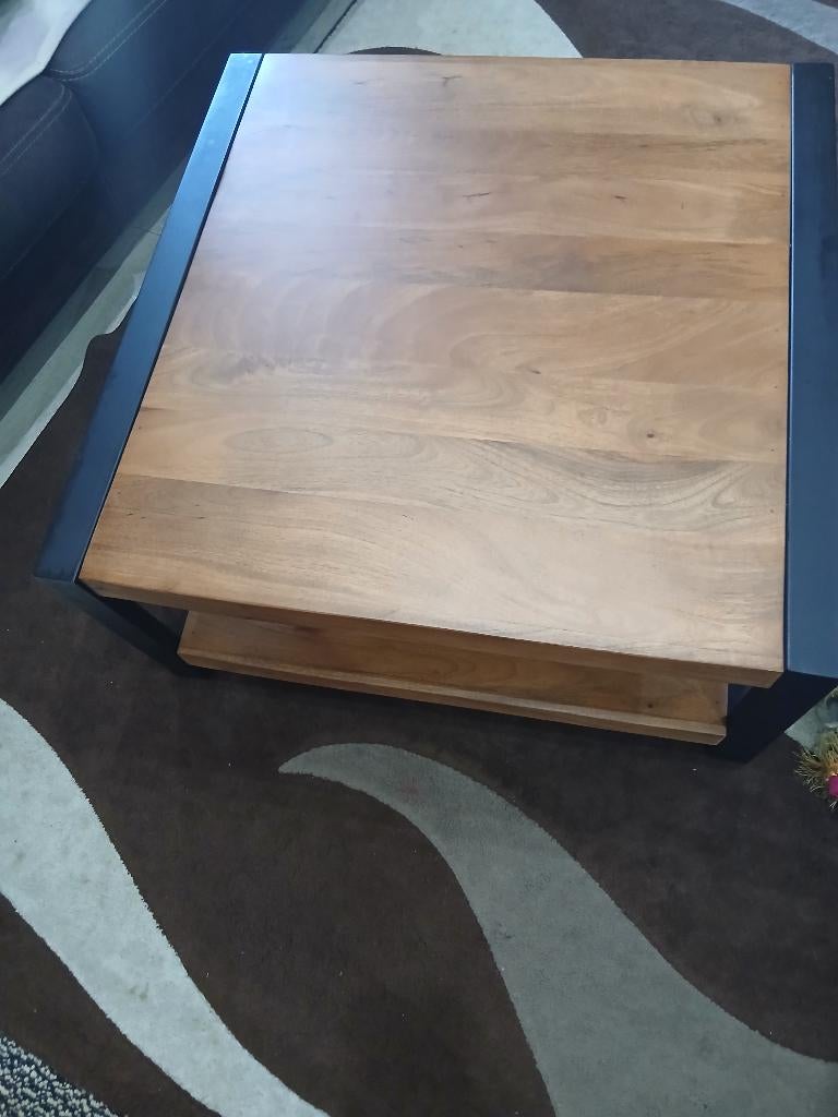 Table de salon 80cm/80cm, Moins de 50 cm, Pin, 50 à 100 cm, Enlèvement