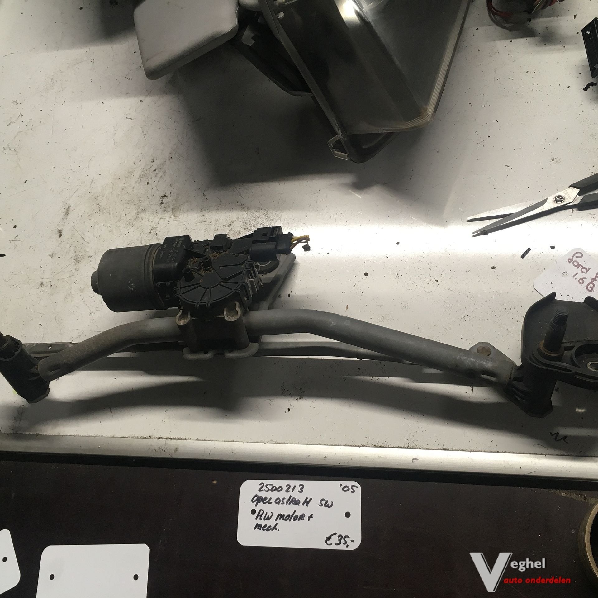 Opel Astra H 1.6 2005 SW 2500213    Ruitenwissermotor met me, Gebruikt, -, -, Ophalen of Verzenden