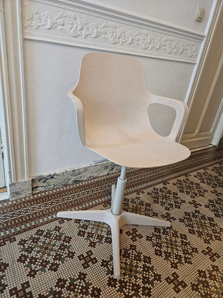 Bureaustoel Ikea odger, Ophalen, Zo goed als nieuw, Beige, Bureaustoel
