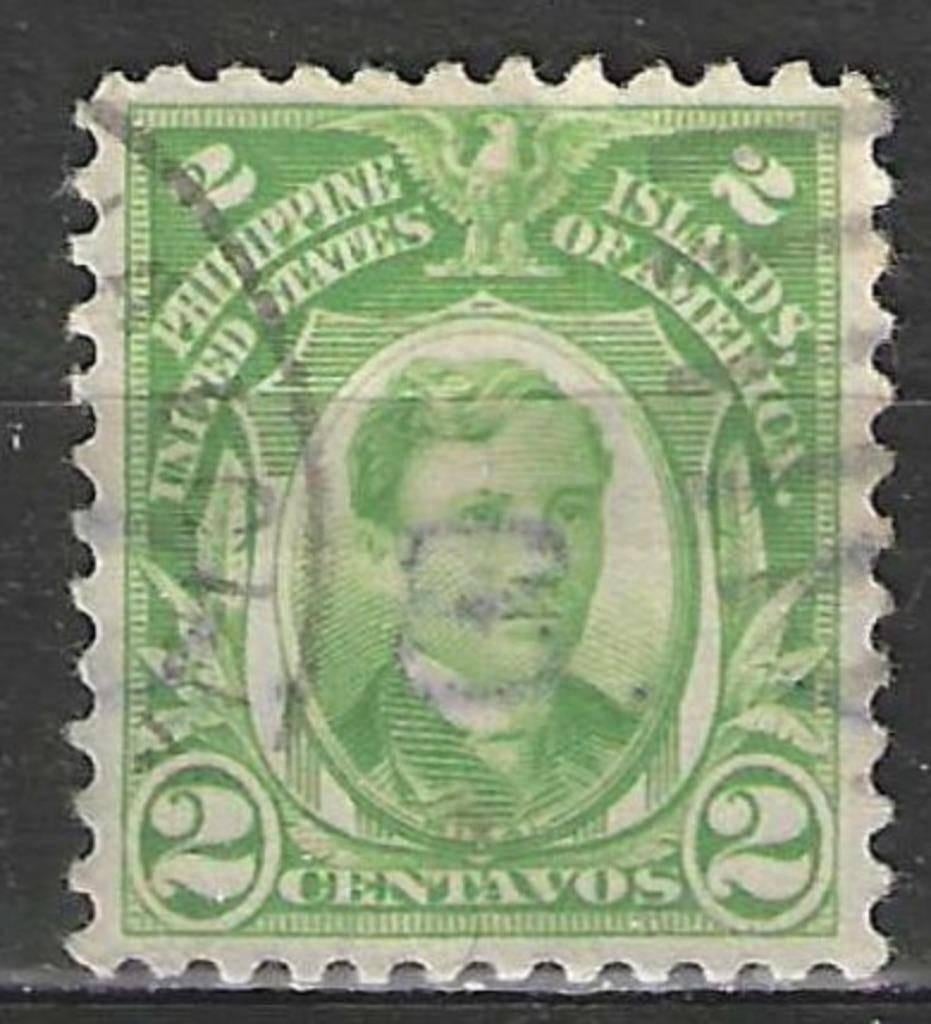Philippines 1906 - Yvert 204 - José Rizal (ST), Envoi, Affranchi