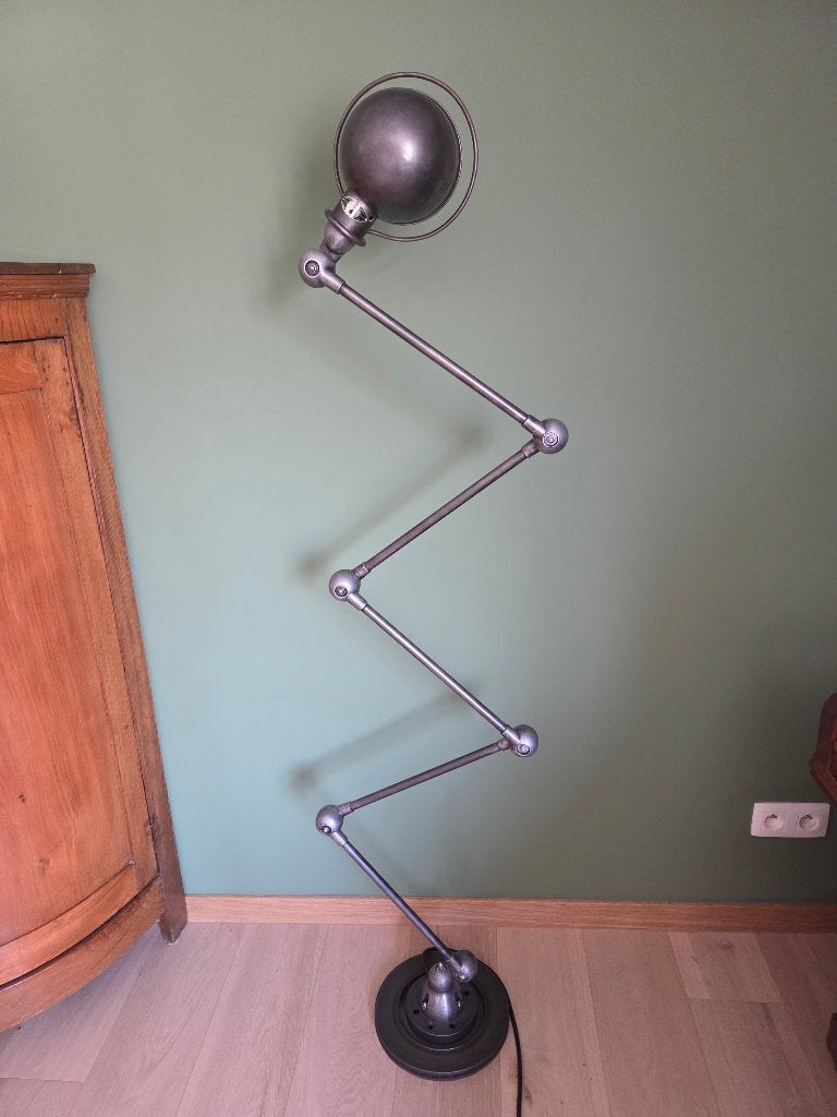 Jielde 5-armige lamp, Ophalen, Gebruikt, 200 cm of meer, E27 (groot)