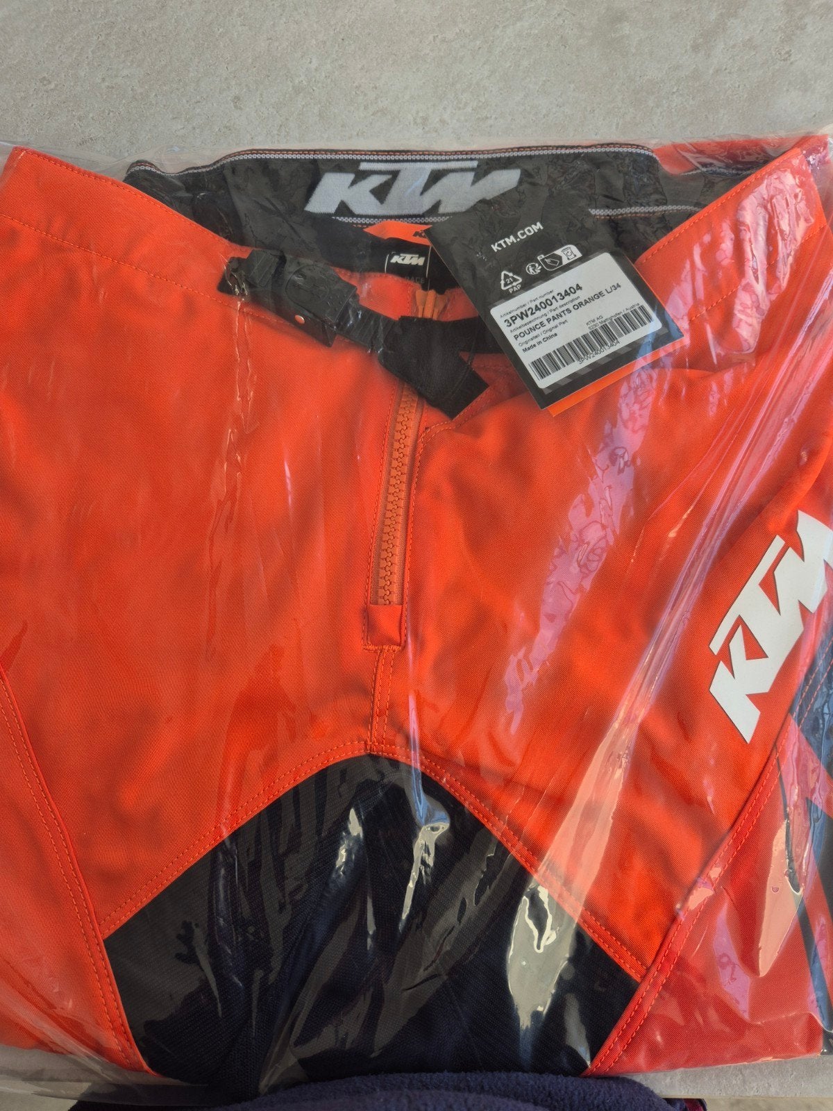 crossbroek, Ophalen, Nieuw met kaartje, Dames, Ktm