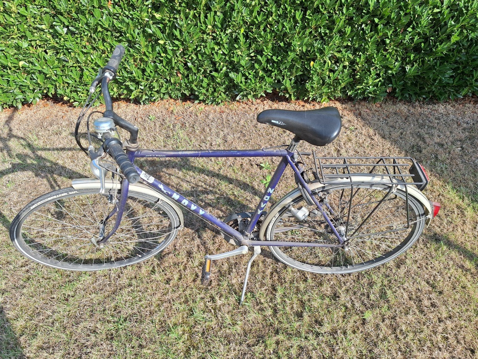 fiets novy paars heren, Enlèvement