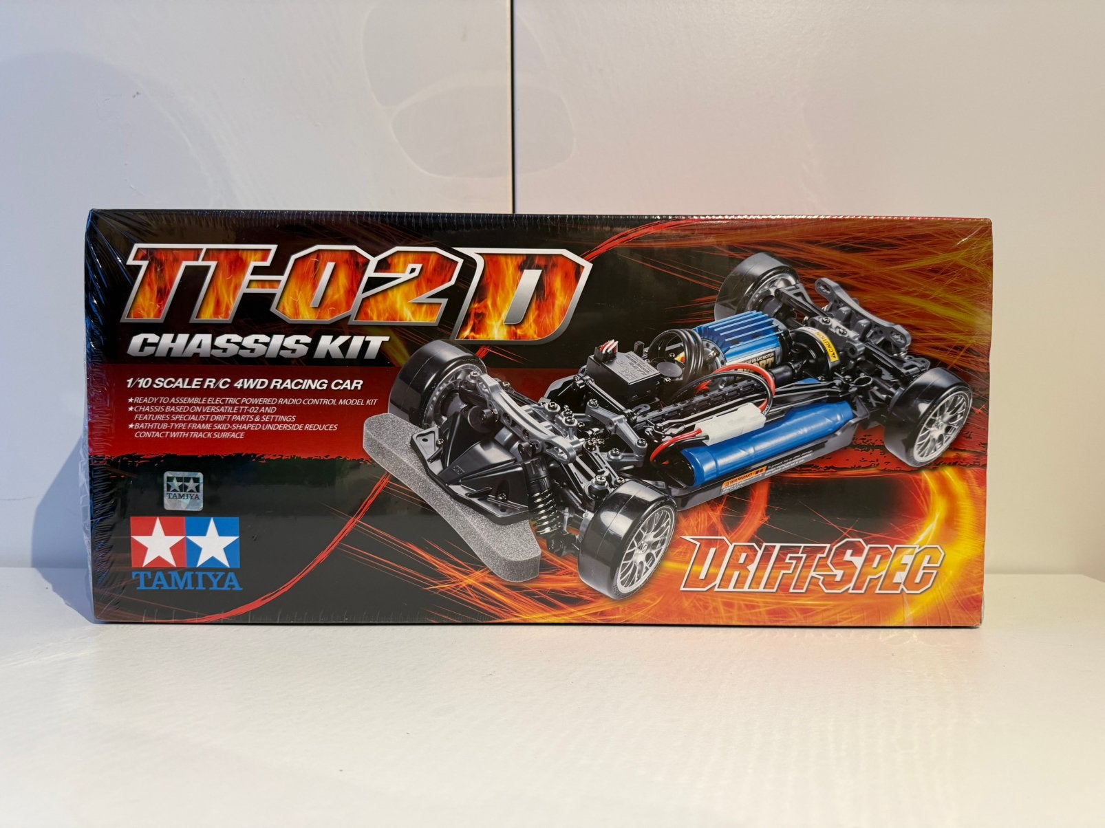 Tamiya TT-02D Drift Spec Chassis #58584 RC., Elektro, Nieuw, Ophalen of Verzenden, Schaal 1:10
