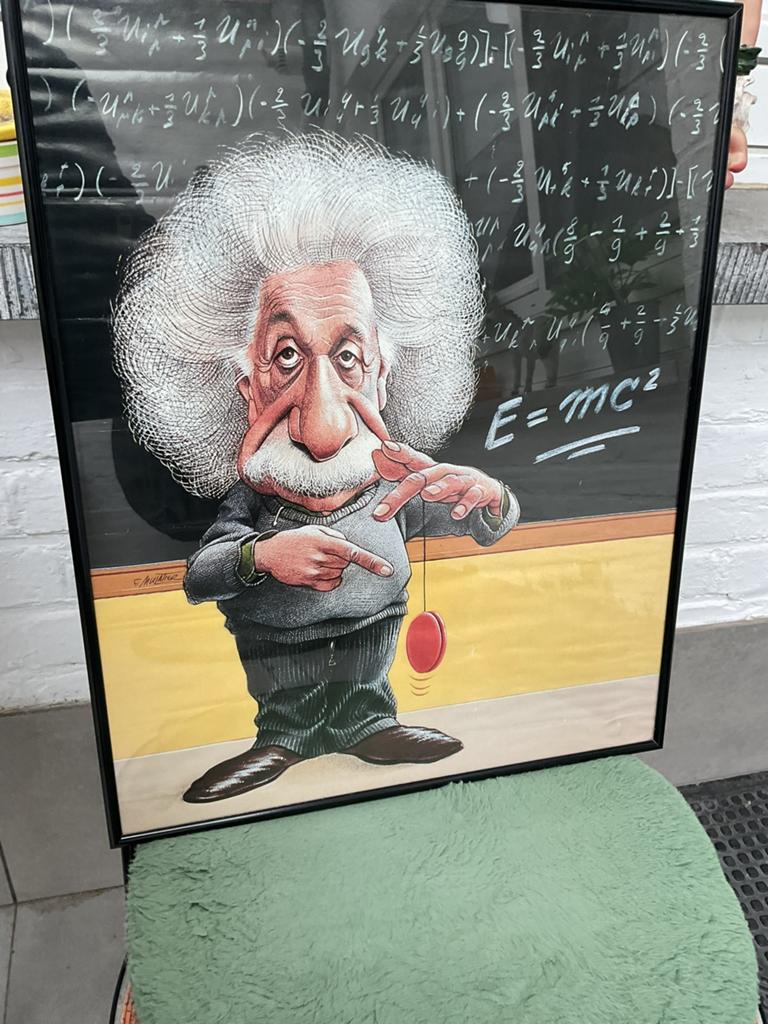 Retro kader, Antiek en Kunst, Ophalen