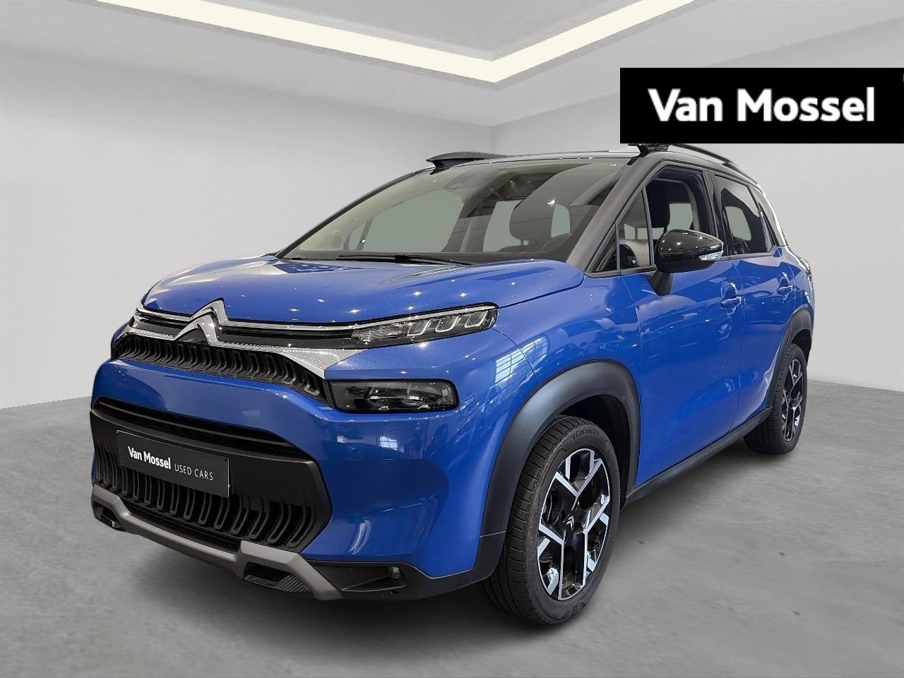 Citroën C3 Aircross 1.2 PureTech 130 S&S EAT6 Shine Pack, Auto's, Citroën, Blauw, 146 g/km, 5 zetels, 3 cilinders