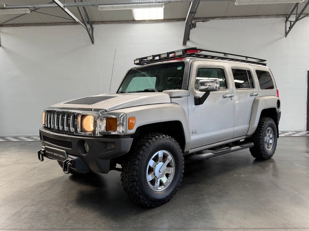 HUMMER H3 3.5I 20V, Automaat, Zwart, Beige, Leder