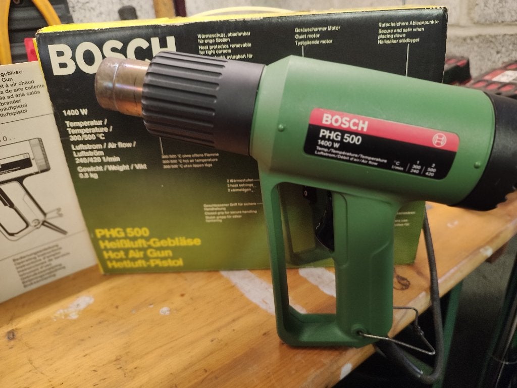 Décapeur thermique Bosch PHG 500, Bricolage & Construction, Enlèvement, Comme neuf, Autres types