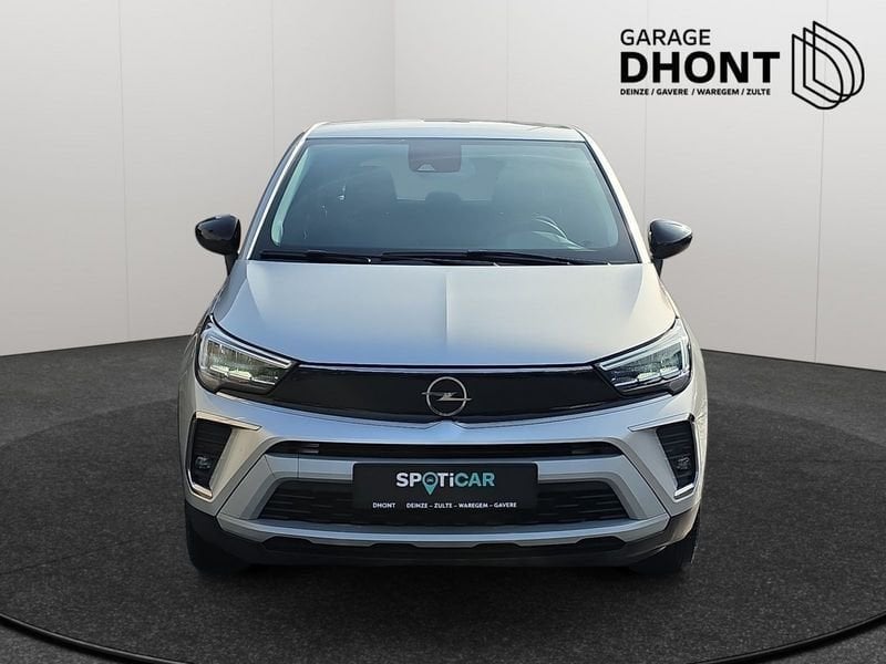 Opel Crossland Elegance - 1.2 Benzine - Manueel - 110PK, Autos, Argent ou Gris, Achat, 139 g/km, Euro 6