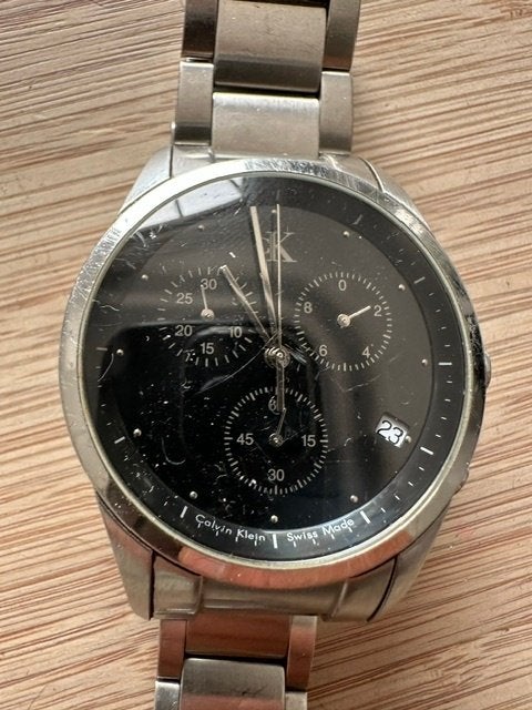 Horloge Calvin Klein, Overige merken, Staal, Gebruikt, Staal
