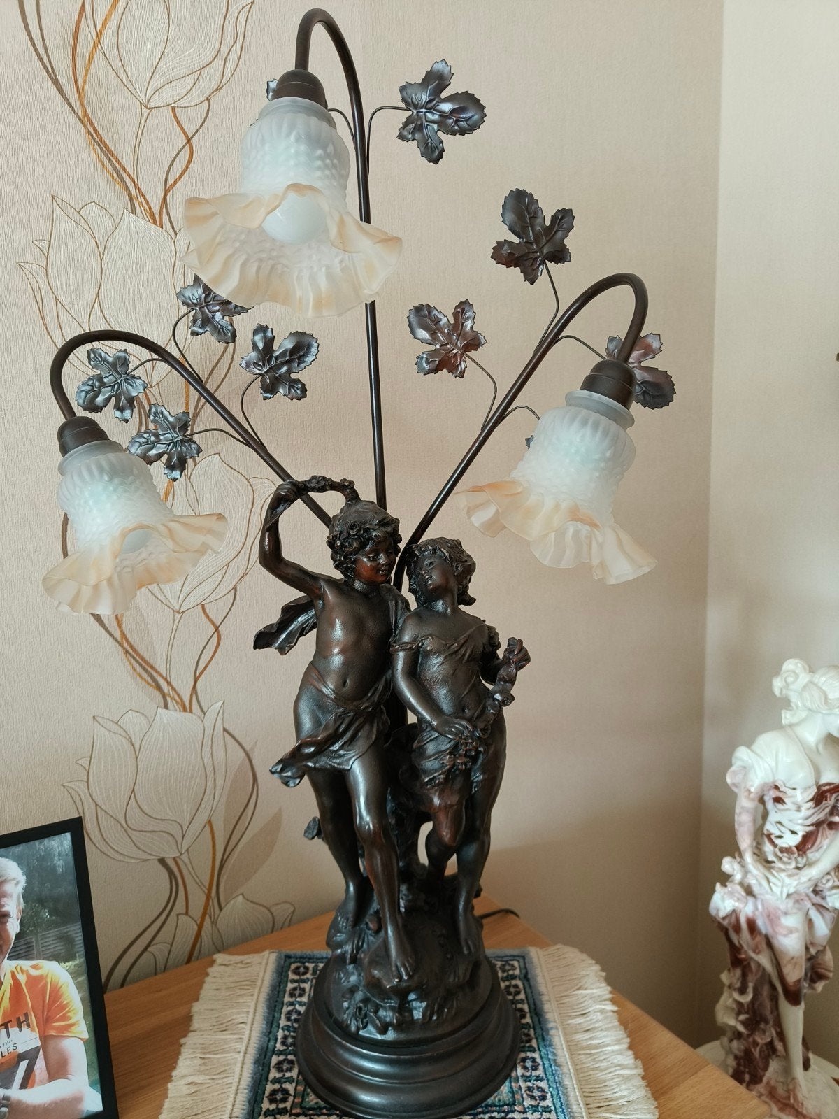 lamp kindjes, Ophalen