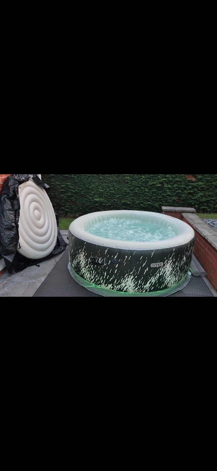jacuzzi intex, Tuin en Terras, Ophalen, Zo goed als nieuw, Opblaasbaar