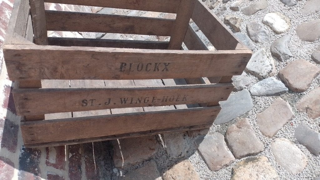 Houten kratten/appelbakken, Enlèvement, Utilisé