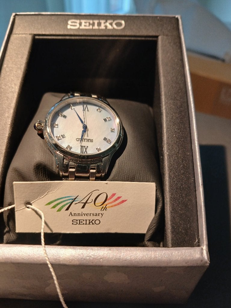 Seiko Classic 140th Anniversary Limited Edition, Handtassen en Accessoires, Ophalen, Nieuw, Polshorloge, Seiko