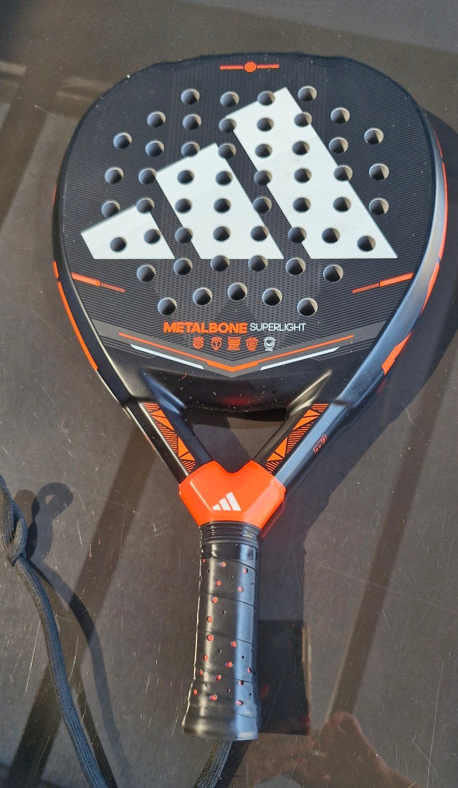 padelraket van adidas, Sport en Fitness, Padel, Ophalen of Verzenden, Zo goed als nieuw, Padelracket