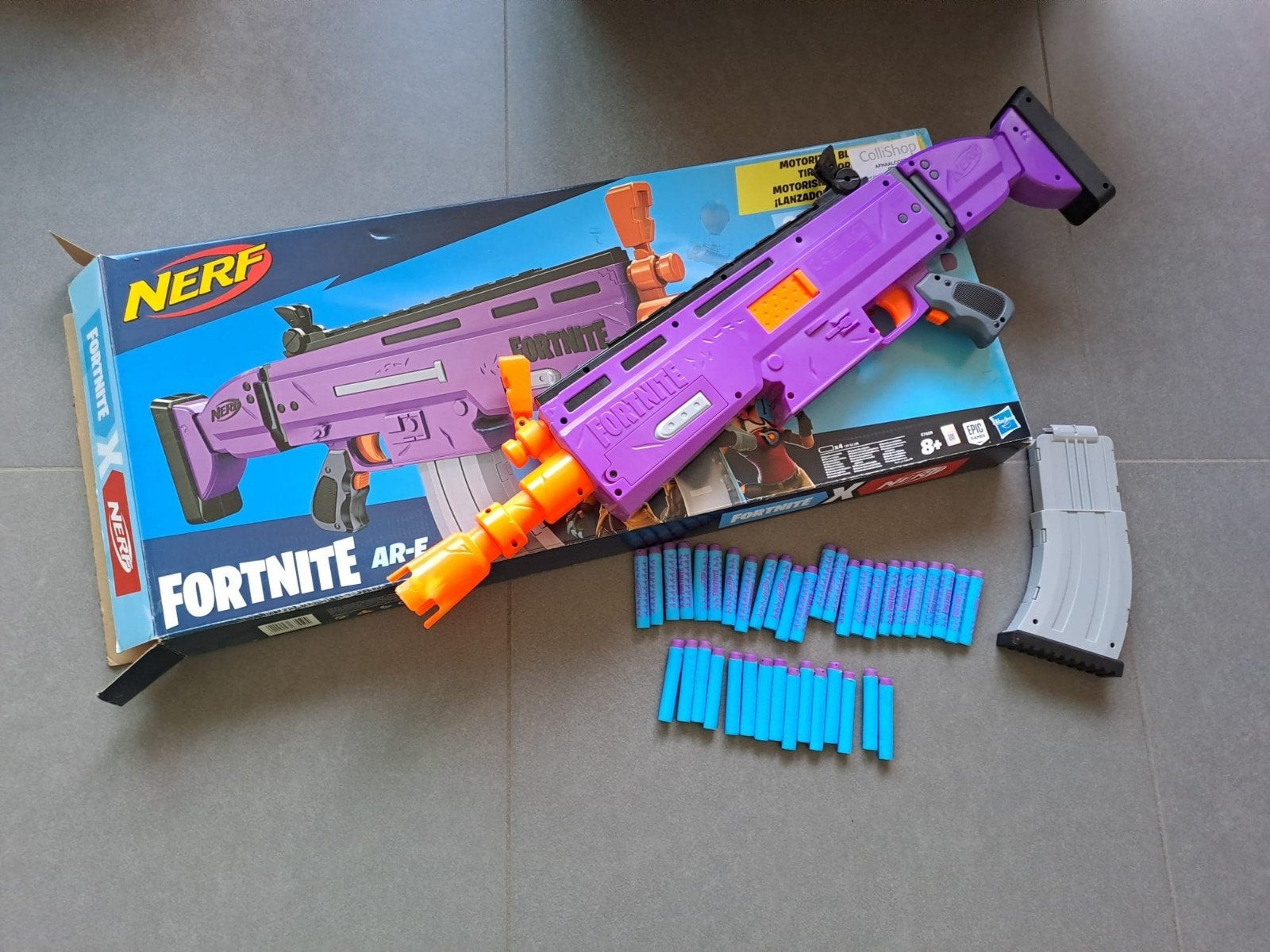 NERF x FORTNITE geweer, Kinderen en Baby's, Ophalen, Zo goed als nieuw