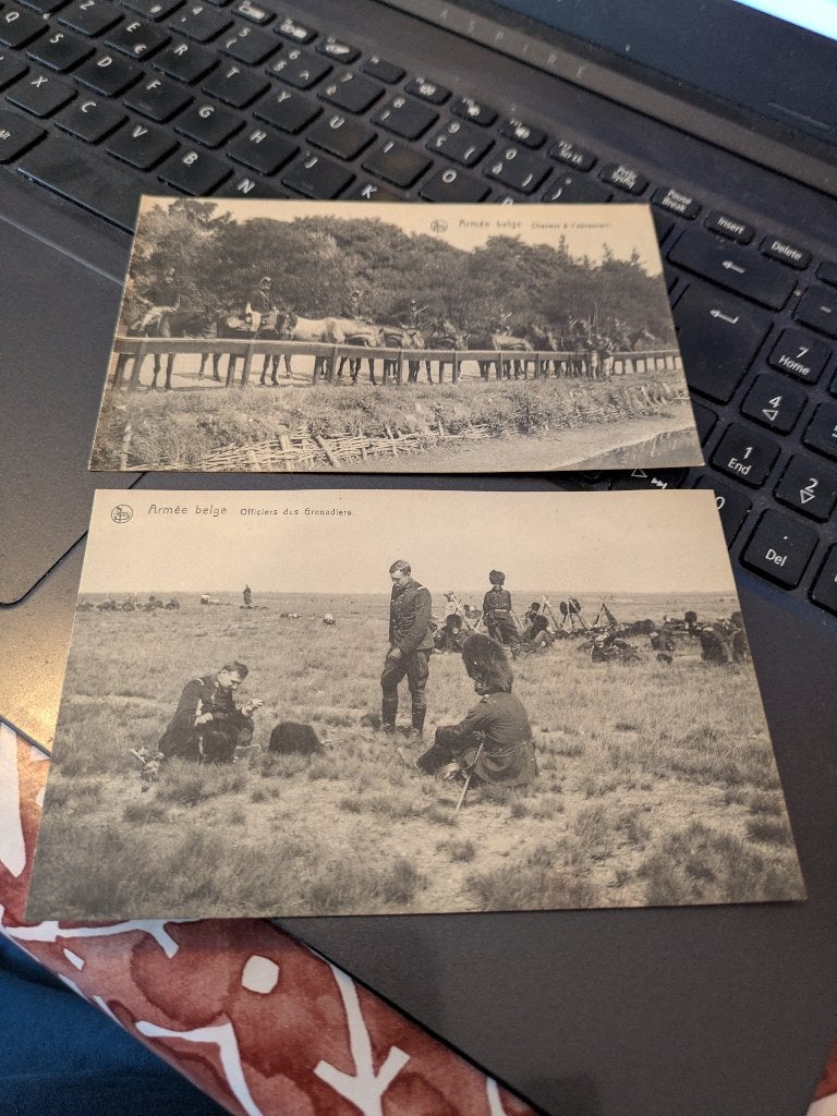 Armée belge, Collections, Enlèvement ou Envoi, Armée de terre, Photo ou Poster
