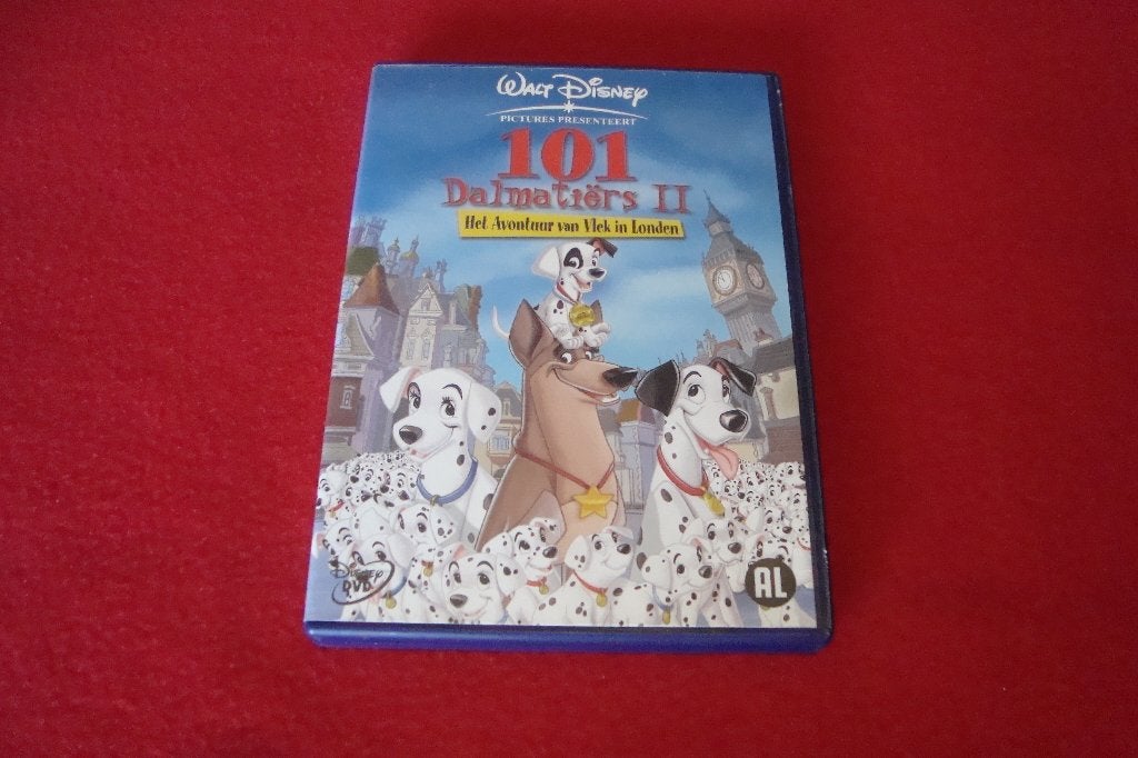 dvd disney 101 dalmatiers II het avontuur van vlek in londen, Cd's en Dvd's, Ophalen of Verzenden, Tekenfilm