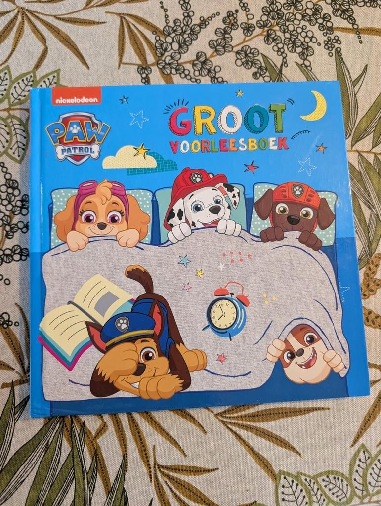 'Groot voorleesboek van Paw Patrol' zo goed als nieuw, Ophalen
