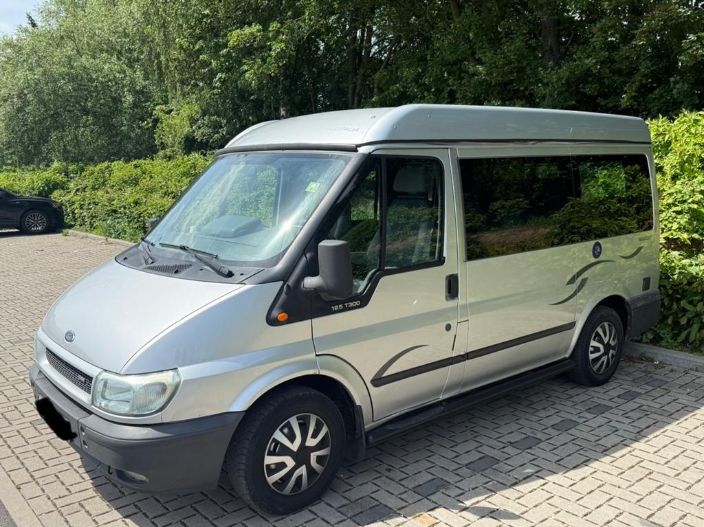Ford Nugget Westfalia Klima, Auto's, Voorwielaandrijving, Zwart, Overige bekleding, Particulier