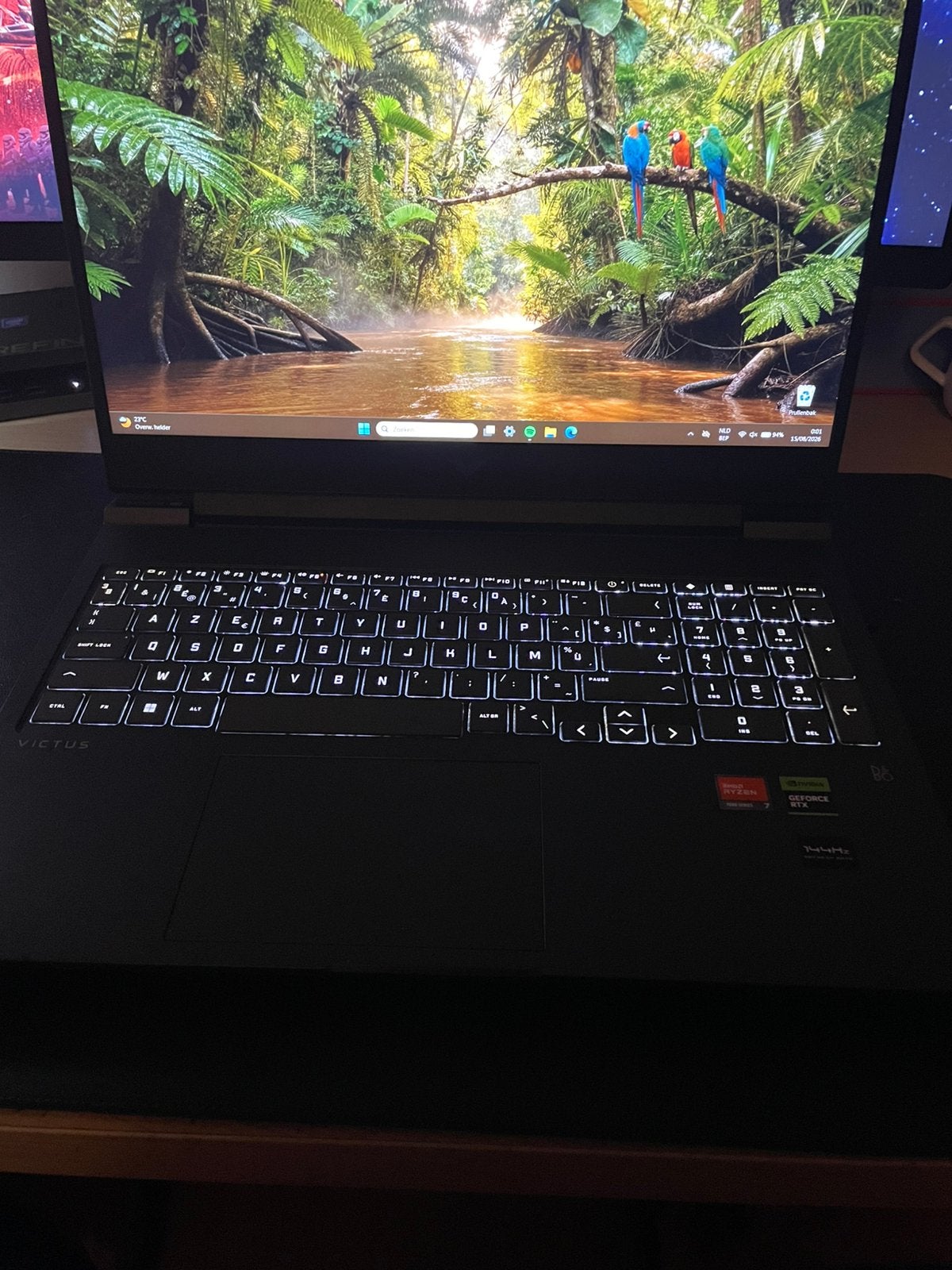 Hp Victus 16,1 Game Laptop, Computers en Software, Ophalen, Zo goed als nieuw