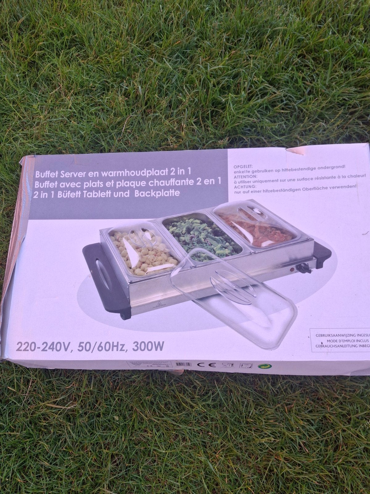 Warmhoudplaat eten, Ophalen