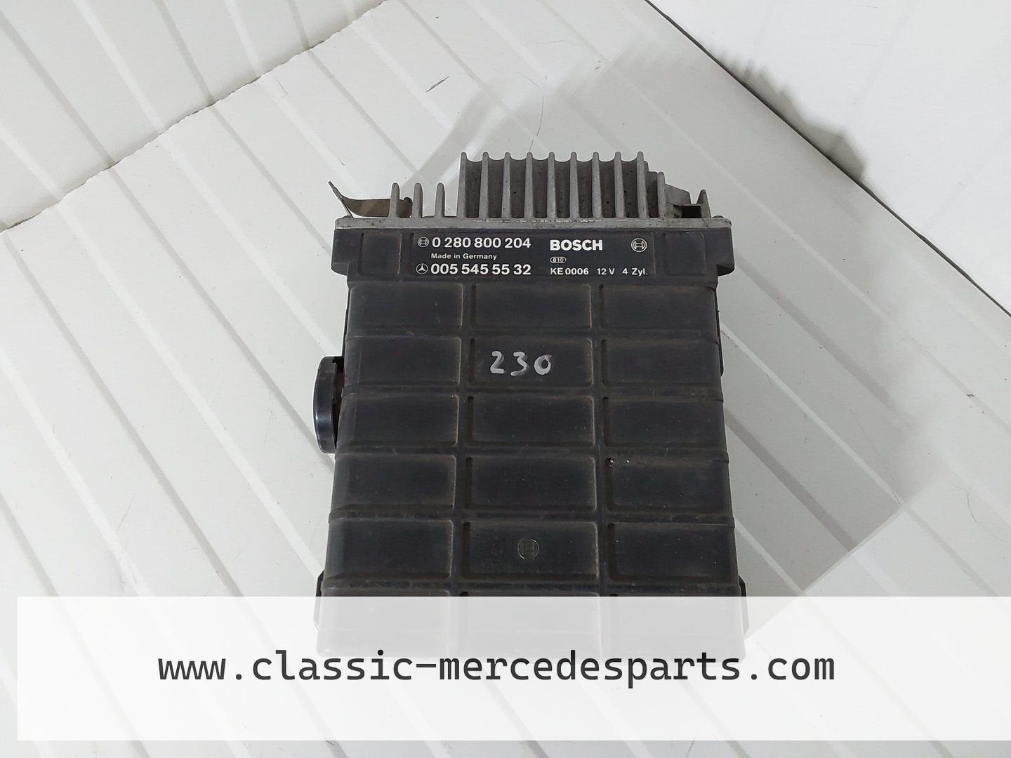 ECU Mercedes 230 Motor m102 Bosch 0055455532, Utilisé, -, -, Enlèvement ou Envoi
