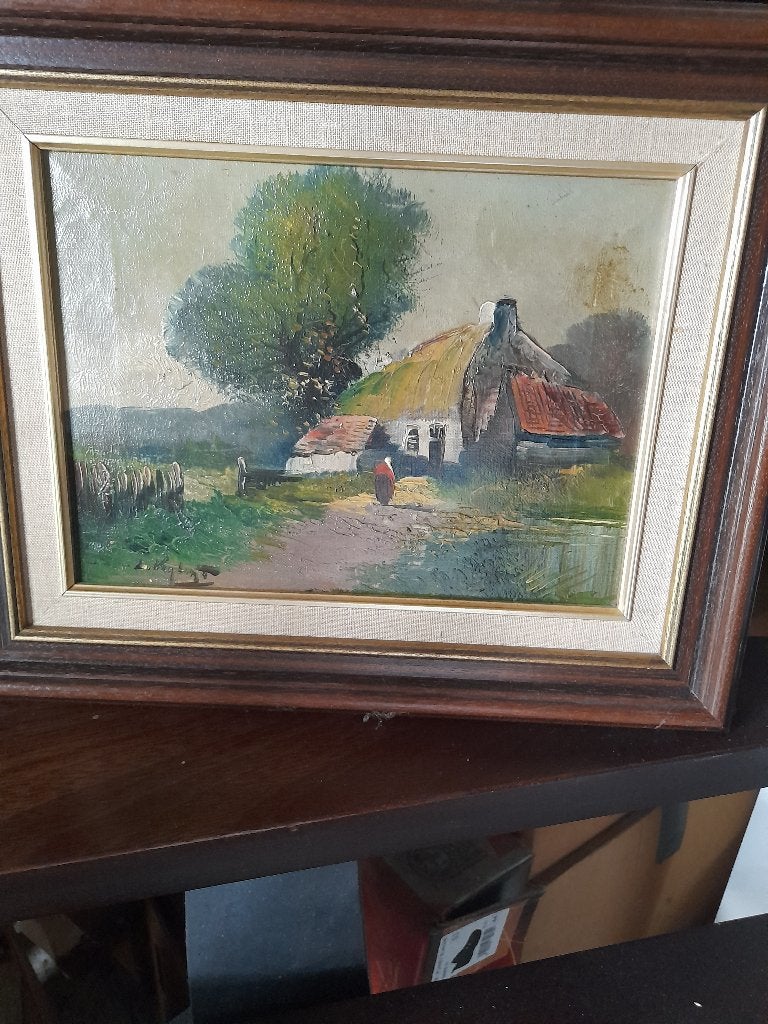 Schilderij Van Lint, Ophalen