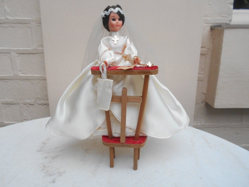 jolie ancienne poupée de vitrine, Enlèvement ou Envoi, Comme neuf, Poupée