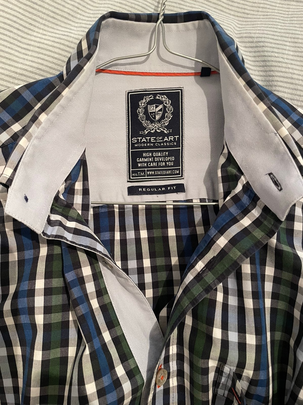 Chemise State of Art M Regular Fit, Enlèvement ou Envoi, Comme neuf