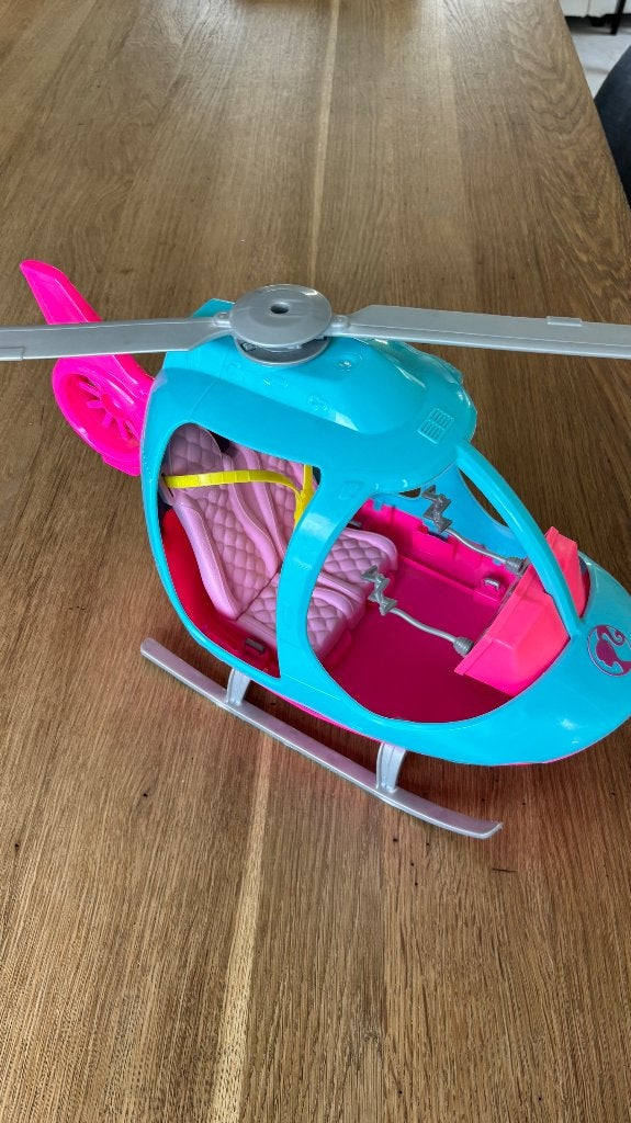 Barbie helikopter, Ophalen of Verzenden, Zo goed als nieuw, Barbie