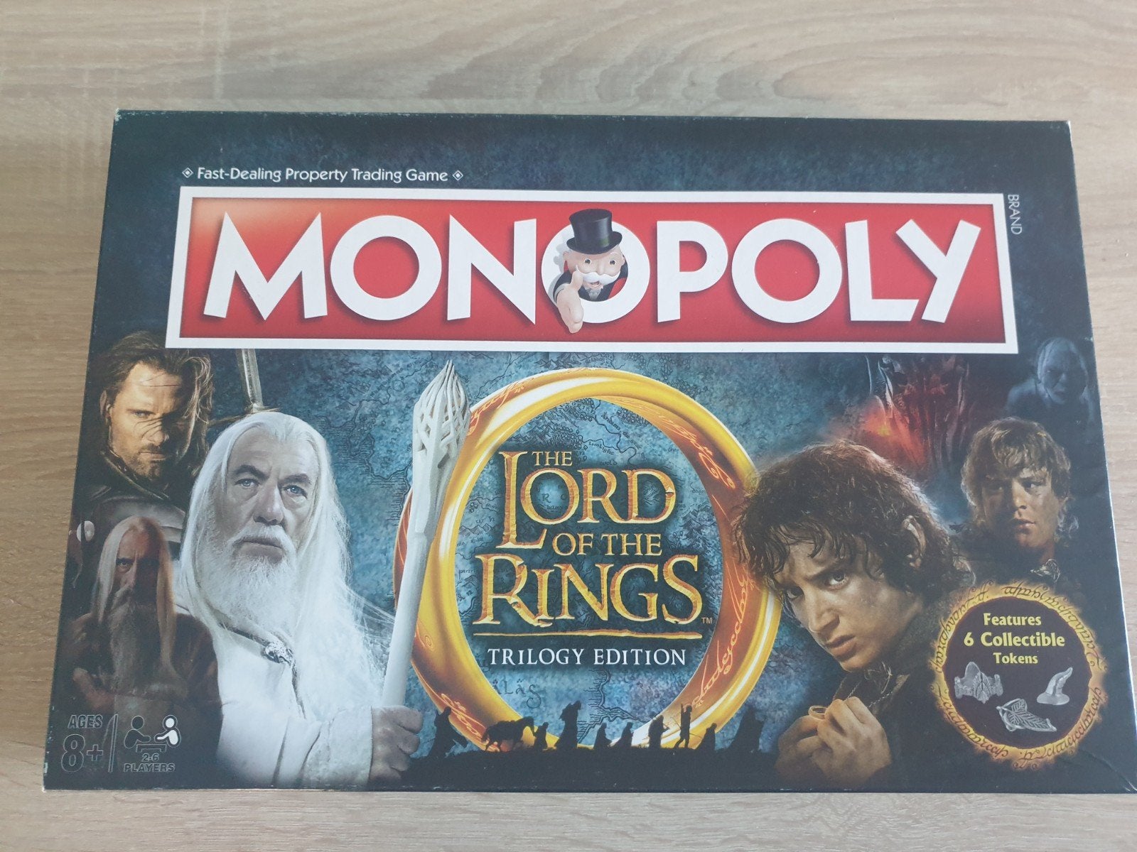 monopoly "The lord of the rings", Enlèvement ou Envoi
