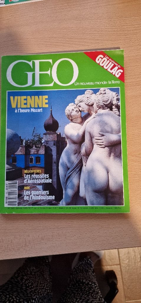 Magazines Geo 1991, Enlèvement, Utilisé, Autres types