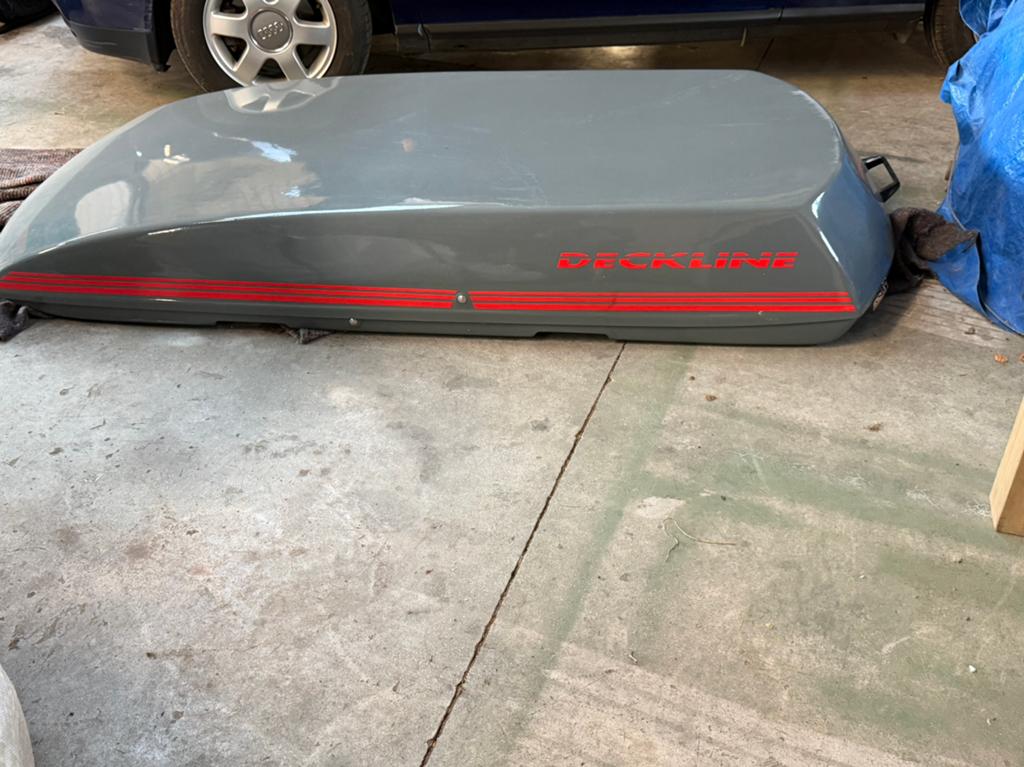 Dakkoffer deckline (D-box), Auto diversen, Dakkoffers, Ophalen, Gebruikt