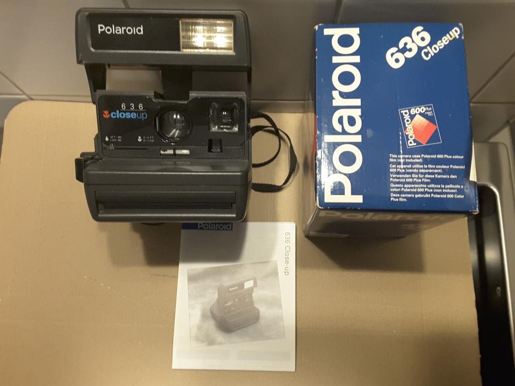 Appareil photo vintage instantané Polaroid 636, TV, Hi-fi & Vidéo, Appareils photo analogiques, Utilisé, Polaroid, Polaroid, Enlèvement ou Envoi