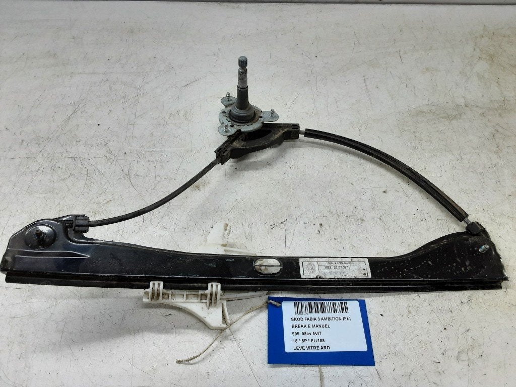 RAAMMECHANIEK RECHTS ACHTER Skoda Fabia III Combi (NJ5), Gebruikt, Info@skoda-auto.de, Skoda, Max-Planck-Straße  3-5
64331  Weiterstadt, DE