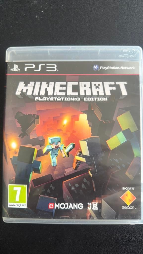 Minecraft ps3, Ophalen of Verzenden, Zo goed als nieuw