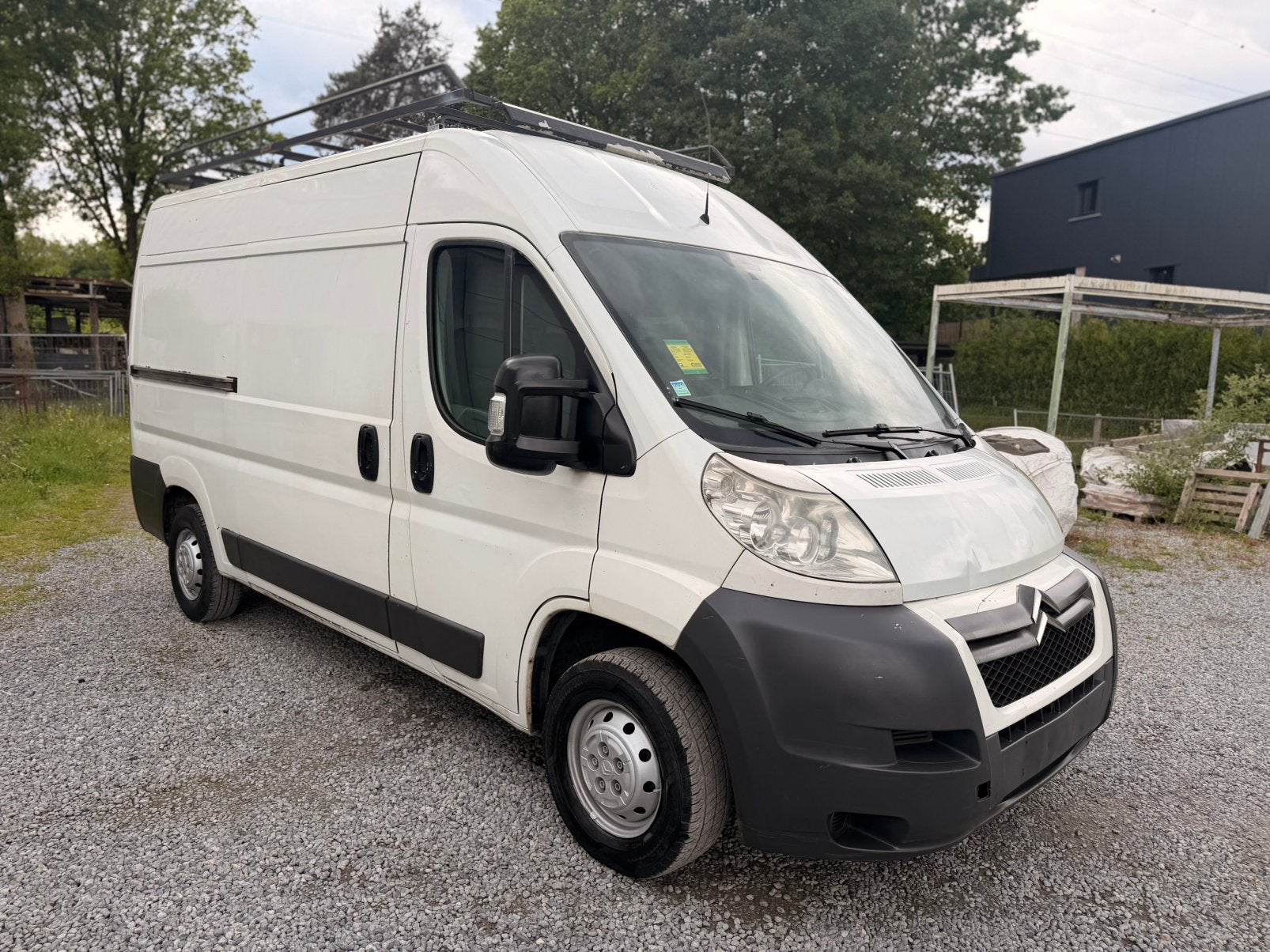 Citroen jumper / 097.000km / 2.2 hdi airco gekeurd vww, Auto's, Citroën, Wit, Particulier, Euro 4