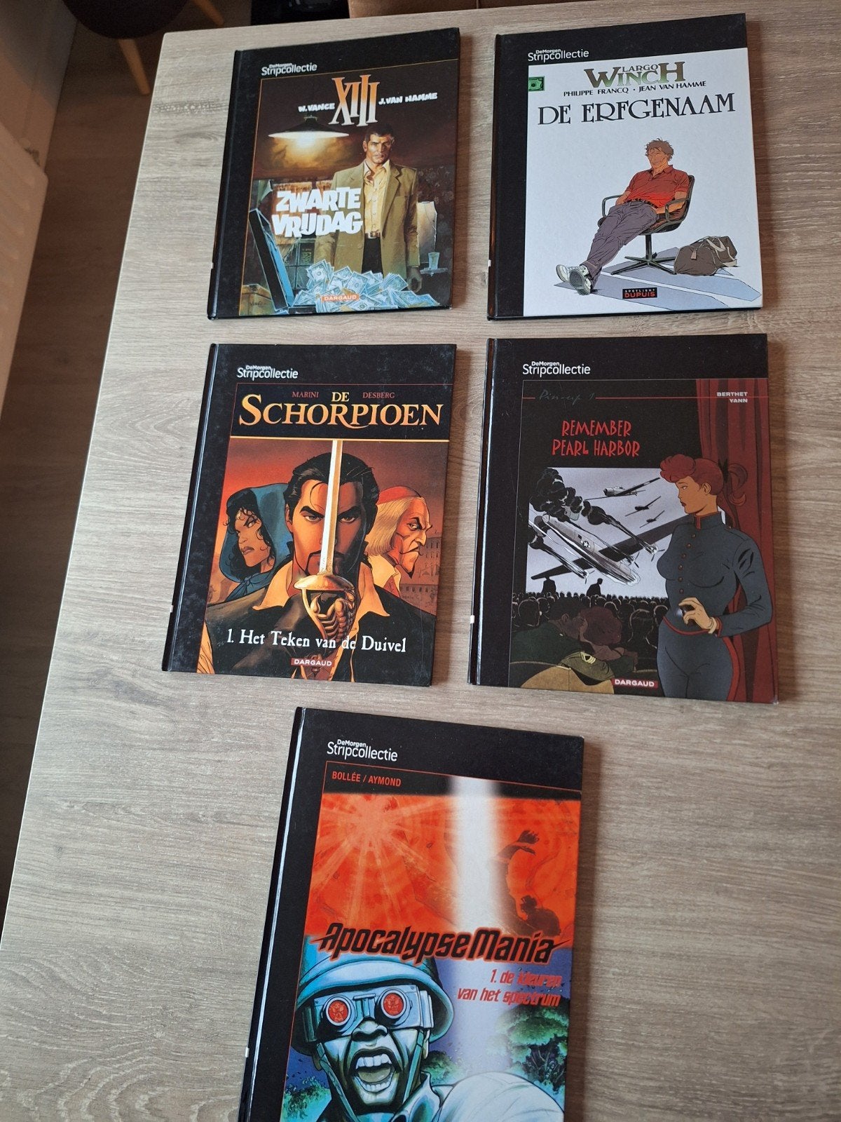 5 hardcovers...., Ophalen of Verzenden