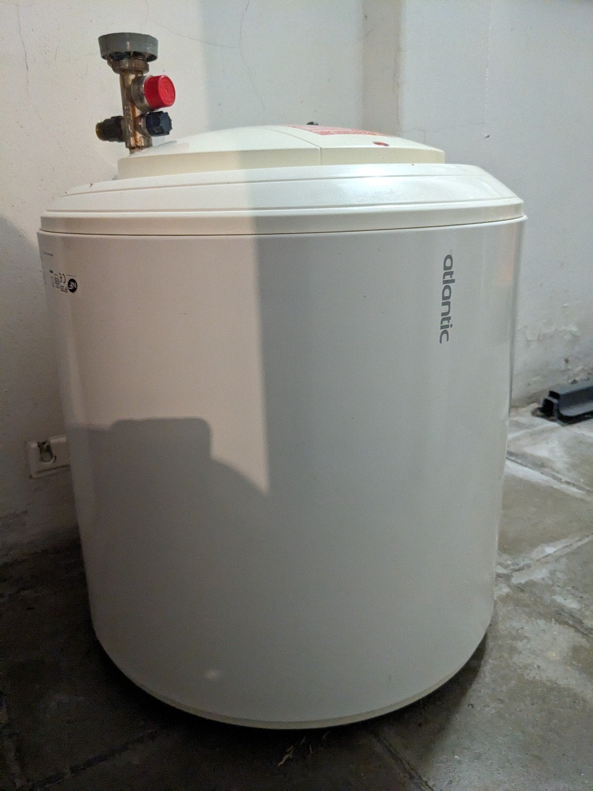Boiler Atlantic de 50L, Boiler, Utilisé, 20 à 100 litres, 6 à 10 ans