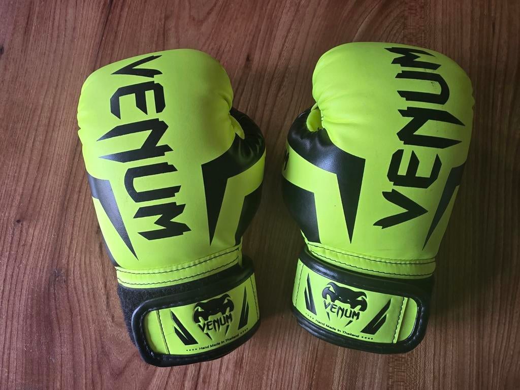 Bokshandschoenen voor kinderen Venum Elite - Fluo Yell S, Ophalen of Verzenden