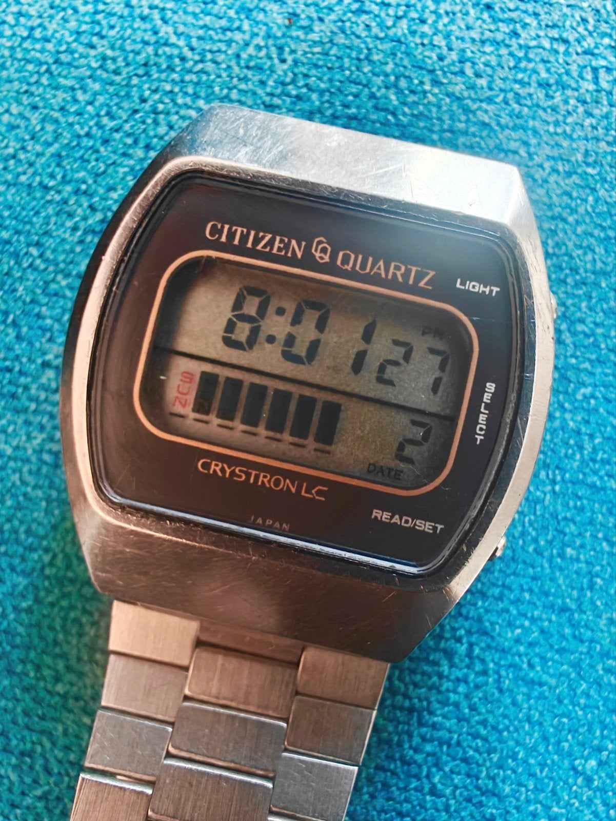 Vintage burgerhorloge, Ophalen of Verzenden, Staal, Citizen