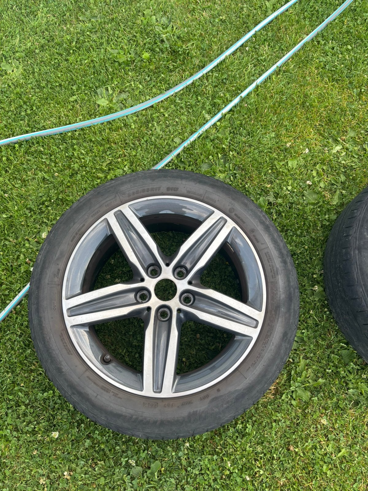Jantes bmw été 205 55 r17 91 W, Autos : Pièces & Accessoires, Pneus & Jantes, Enlèvement, Jante(s)