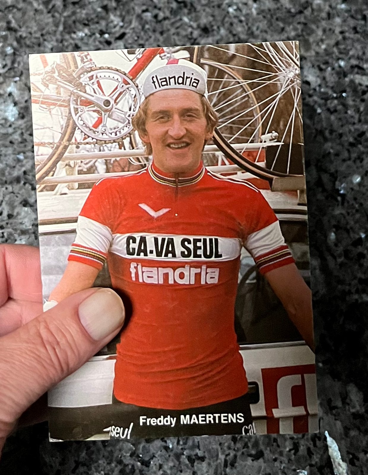 Wielrenner Freddy Maertens Flandria, Verzamelen, Ophalen, Zo goed als nieuw