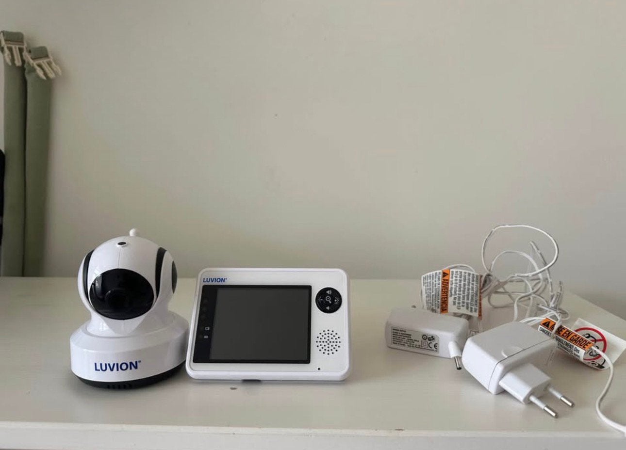 Luvion Babyfoon met Camera & Monitor, Kinderen en Baby's, Babyfoons, Ophalen, Zo goed als nieuw, Camera