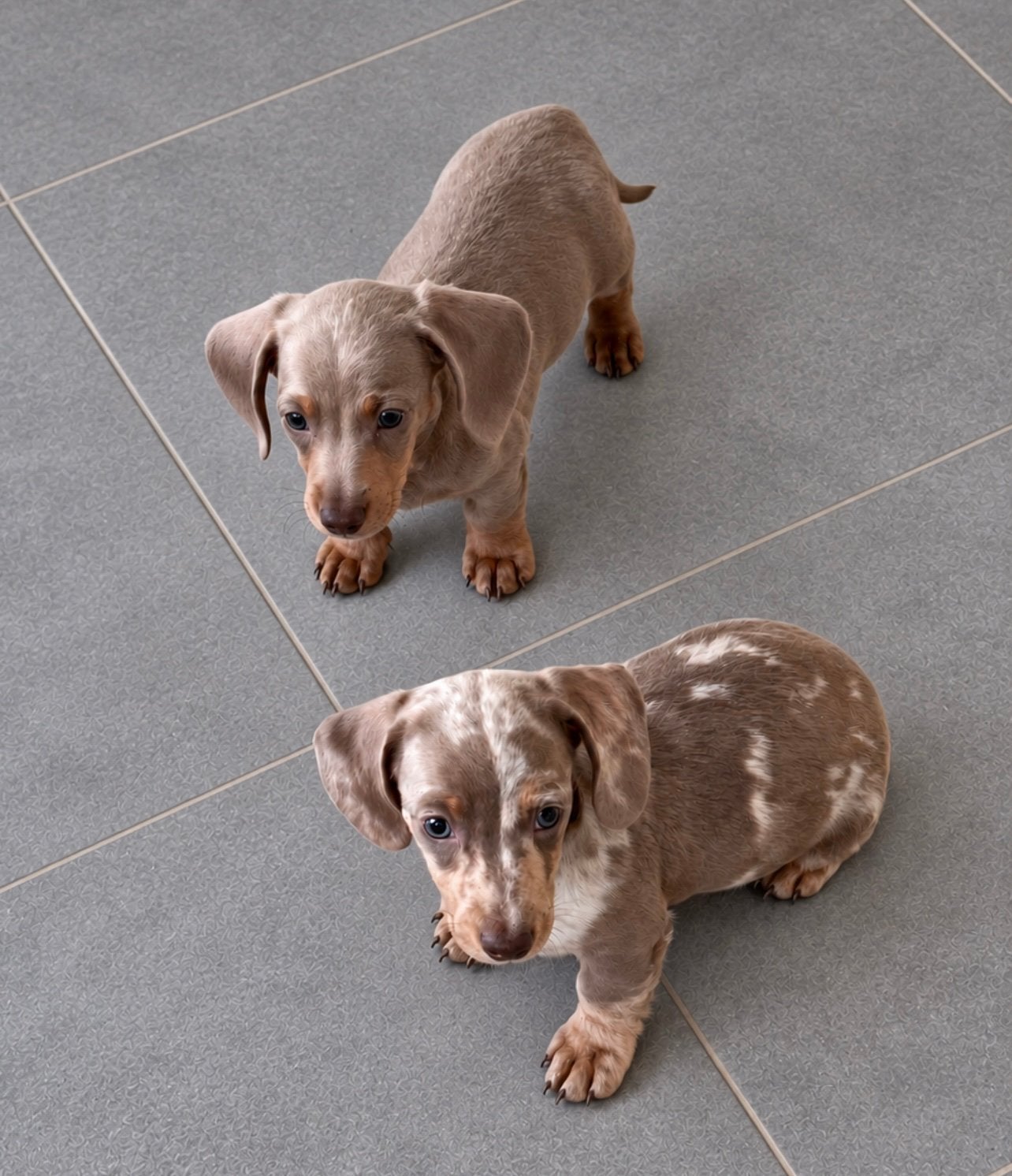 teckel pups,dwerg,isabella,merle, Dieren en Toebehoren, België, Reu, 8 tot 15 weken, Korthaar