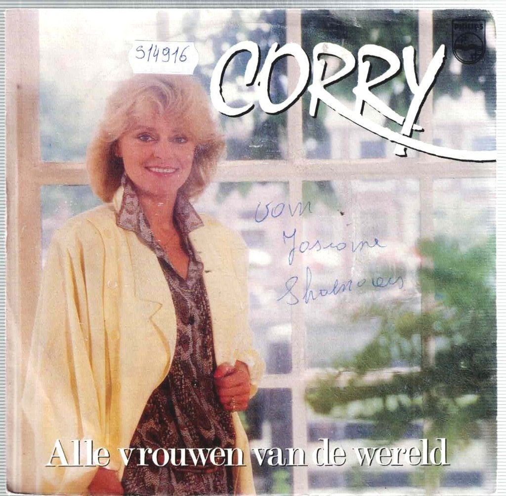 Vinyl, 7"  /  Corry* – Alle Vrouwen Van De Wereld, Enlèvement ou Envoi, Autres formats, Autres types