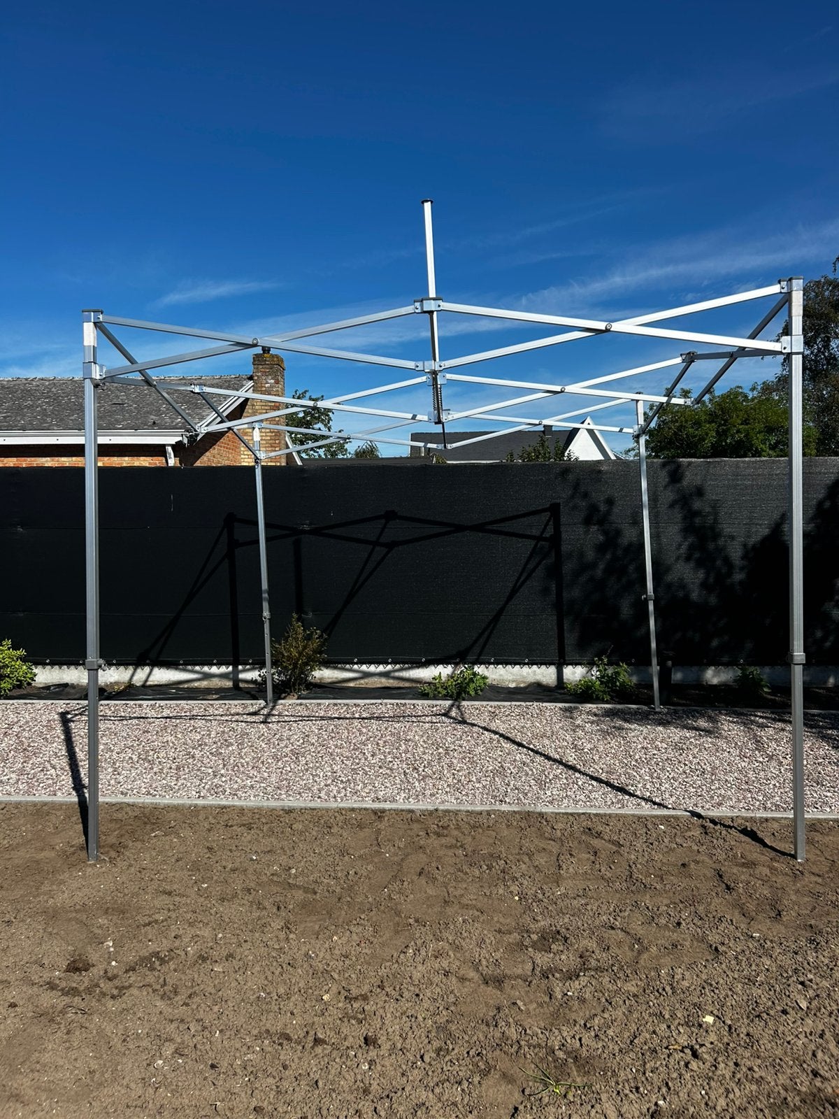 Tentframe in aluminium 3x3M, Tuin en Terras, Ophalen, Zo goed als nieuw