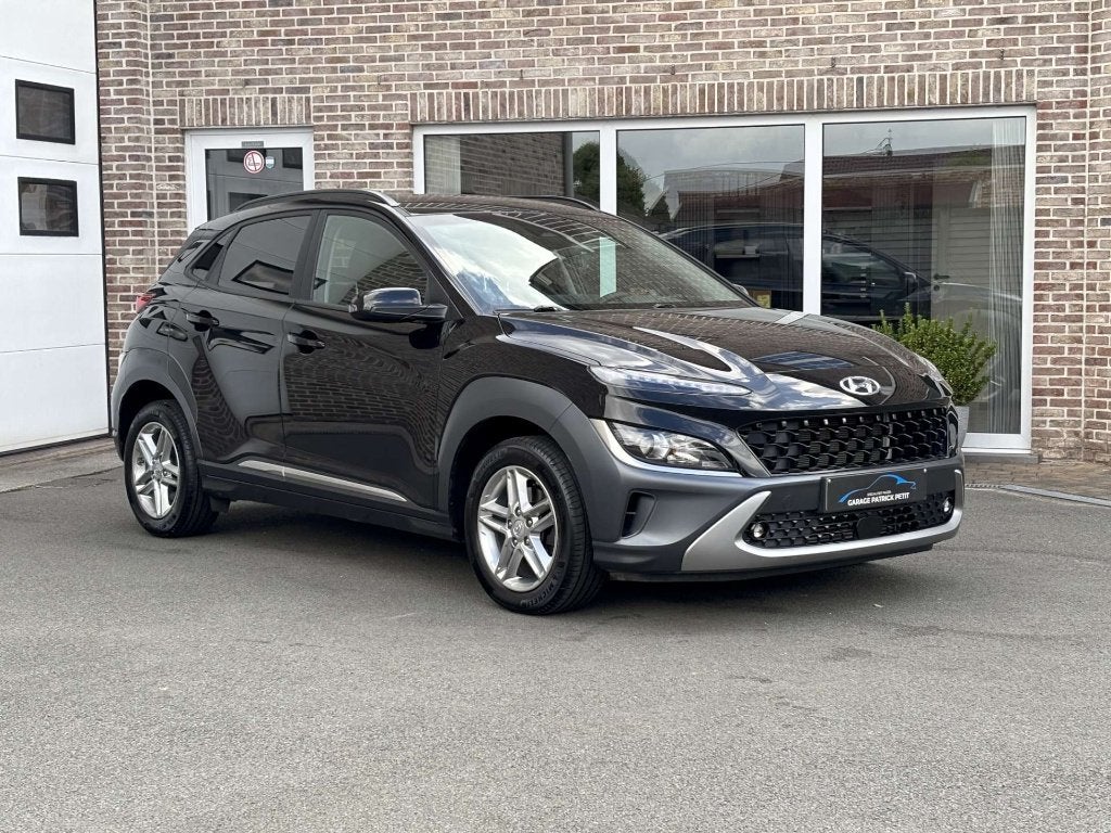 Hyundai Kona 1.0 T-GDi / Automaat / 30000km / 12m waarborg, Auto's, Stof, Zwart, Bedrijf, 5 zetels